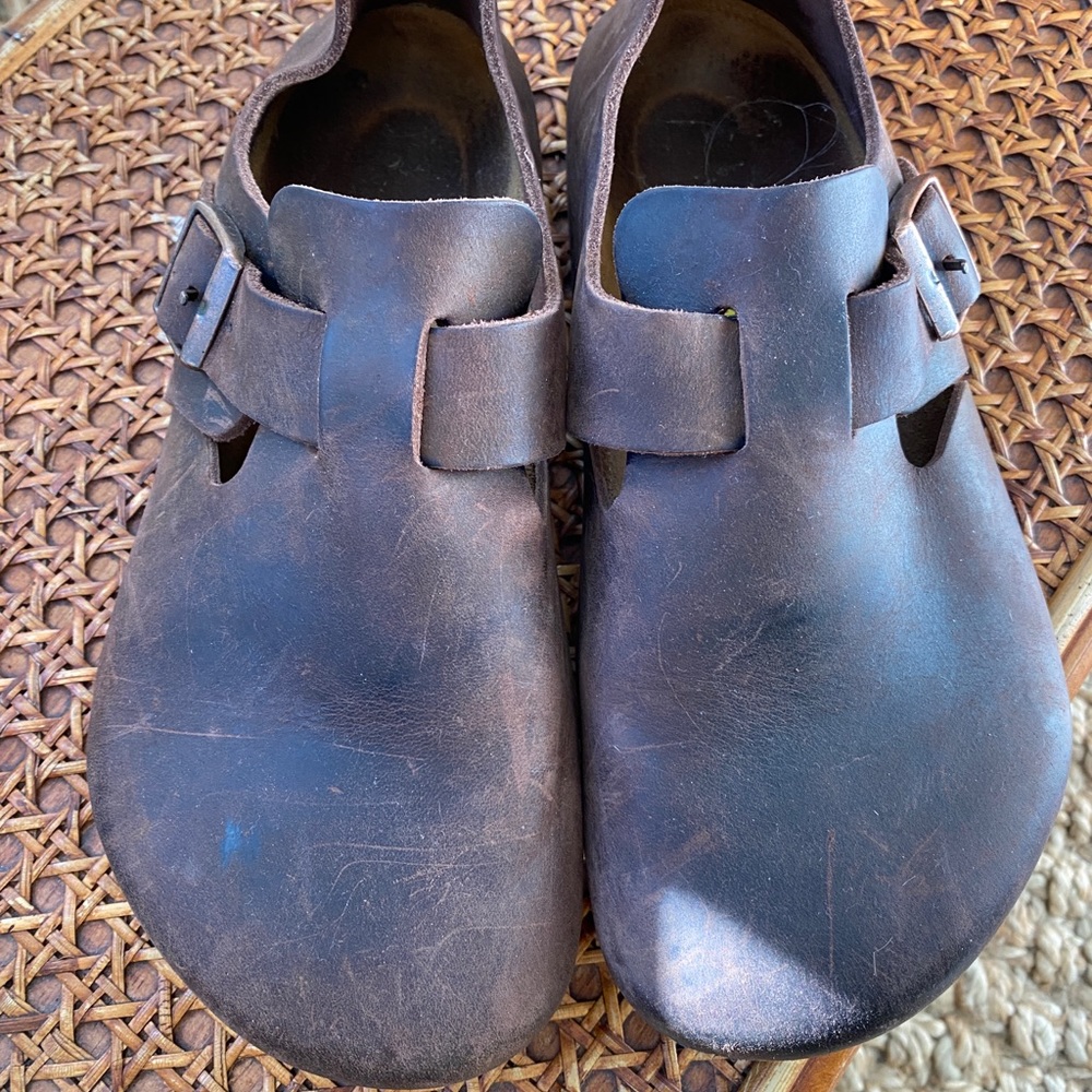Birkenstock London Habana Soft Leather Bed Clog 8